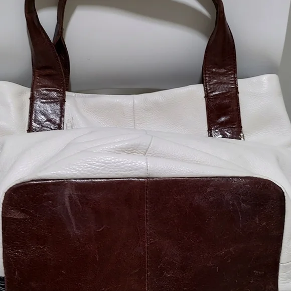 Elliott Lucca Leather Peacock tote - Picture 6 of 13